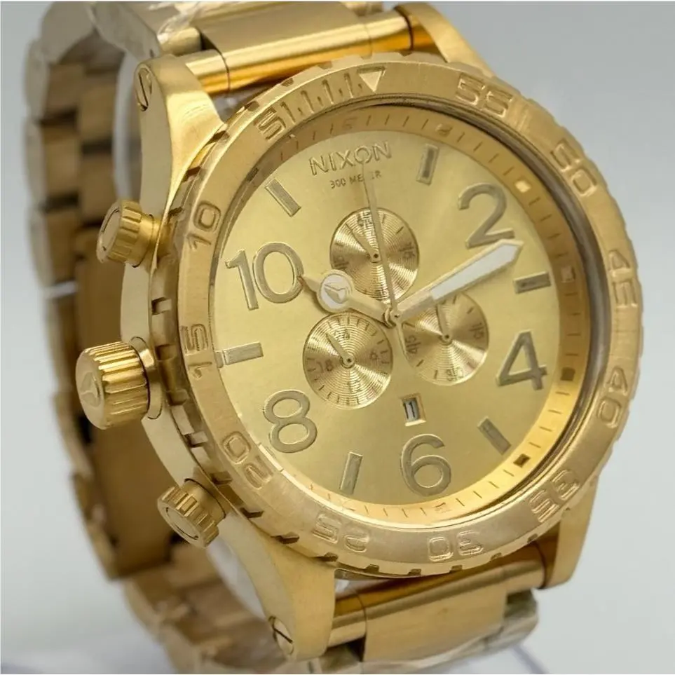 Nixon 51-30 Chrono Gold-tone Chronograph Men`s Watch A083-502