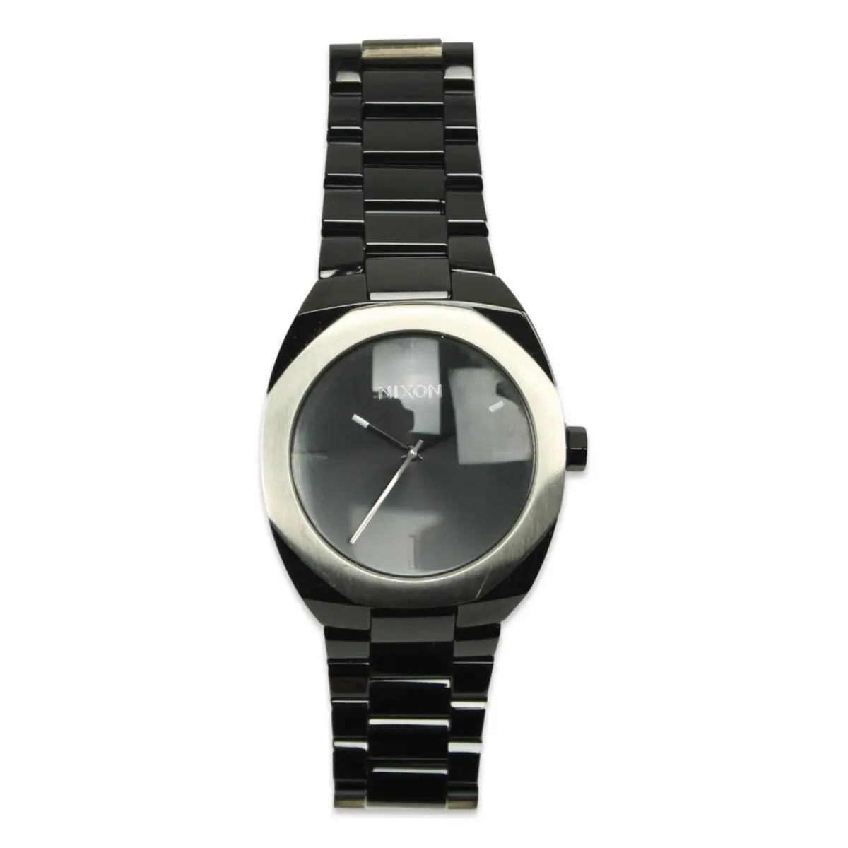Womens Catalyst Stainless Steel Watch Black Silver One Size by Nixon