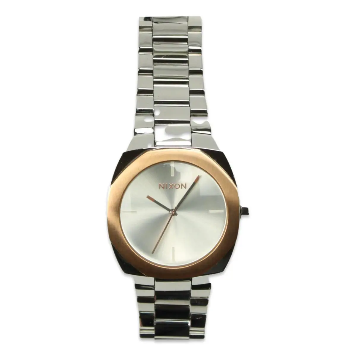 Womens Catalyst Stainless Steel Watch Silver Rose Gold One Size by Nixon