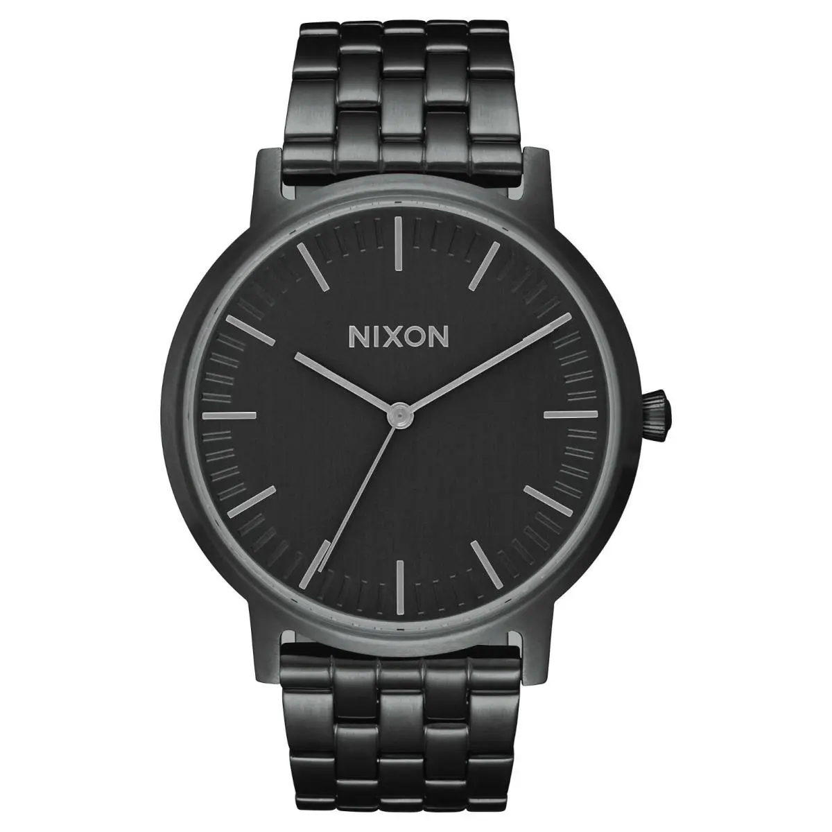Porter 35 Black Gunmetal Watch A1198 1420 / A1198-1420 / A11981420 by Nixon