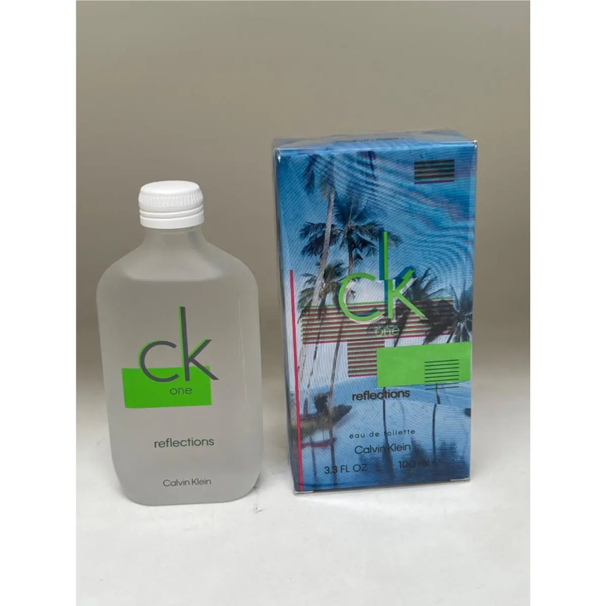 Calvin Klein CK One Reflections Eau De Toilette Cologne 100ml /3.3oz Summer 2023 -3359