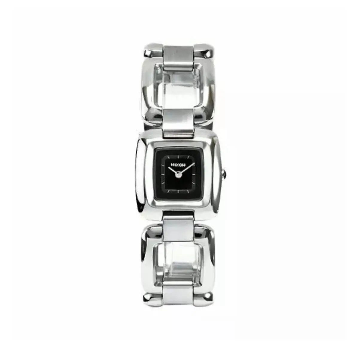 A285 000 Sisi Black Dial Stainless Steel Women`s Watch Great Gift by Nixon