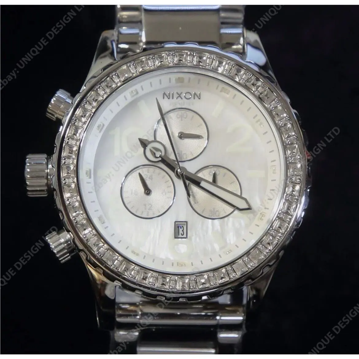 US Nixon A037-710 42-20 Chrono Crystal Watch A037710 Gift Fastship