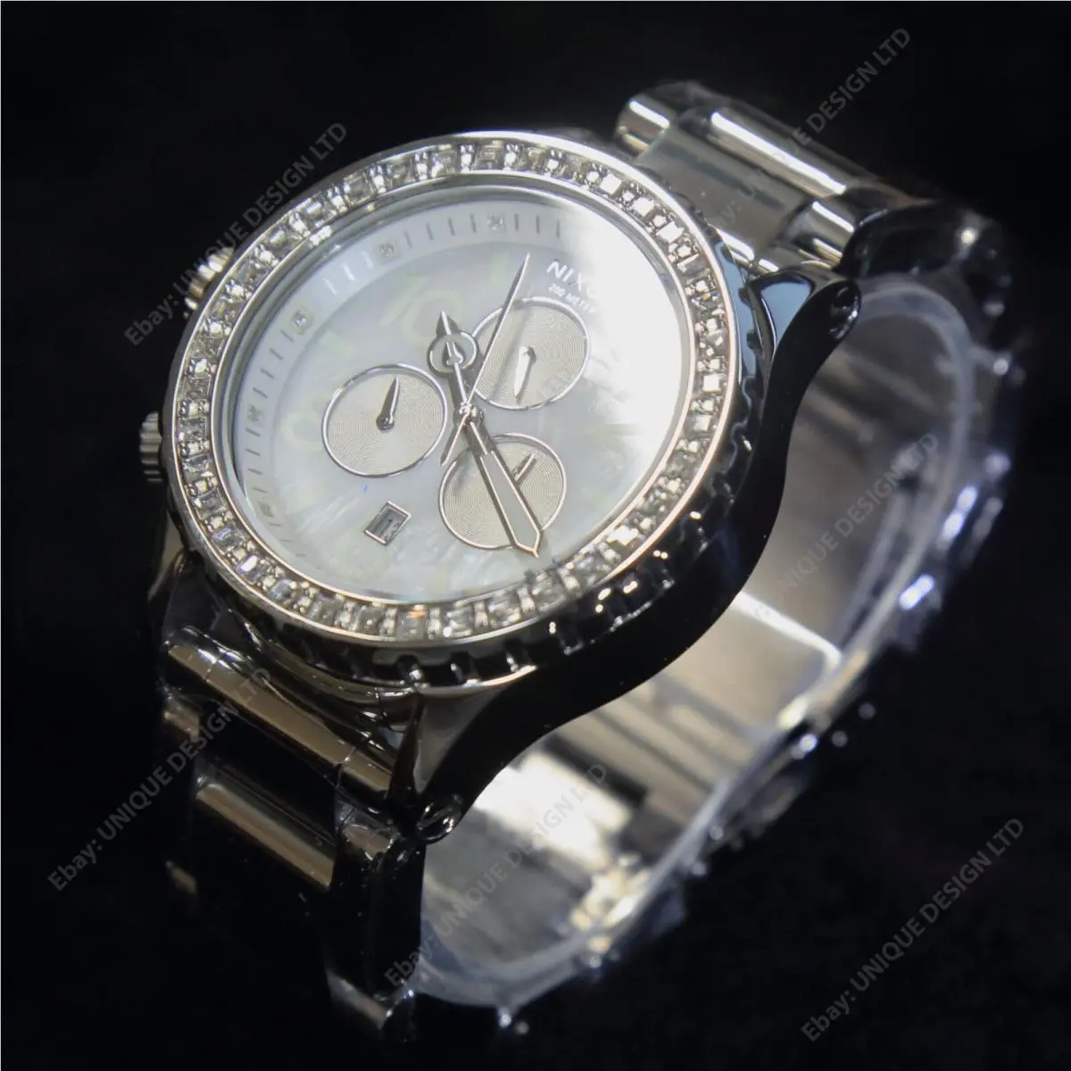 US  A037-710 42-20 Chrono Crystal Watch A037710 Gift Fastship by Nixon