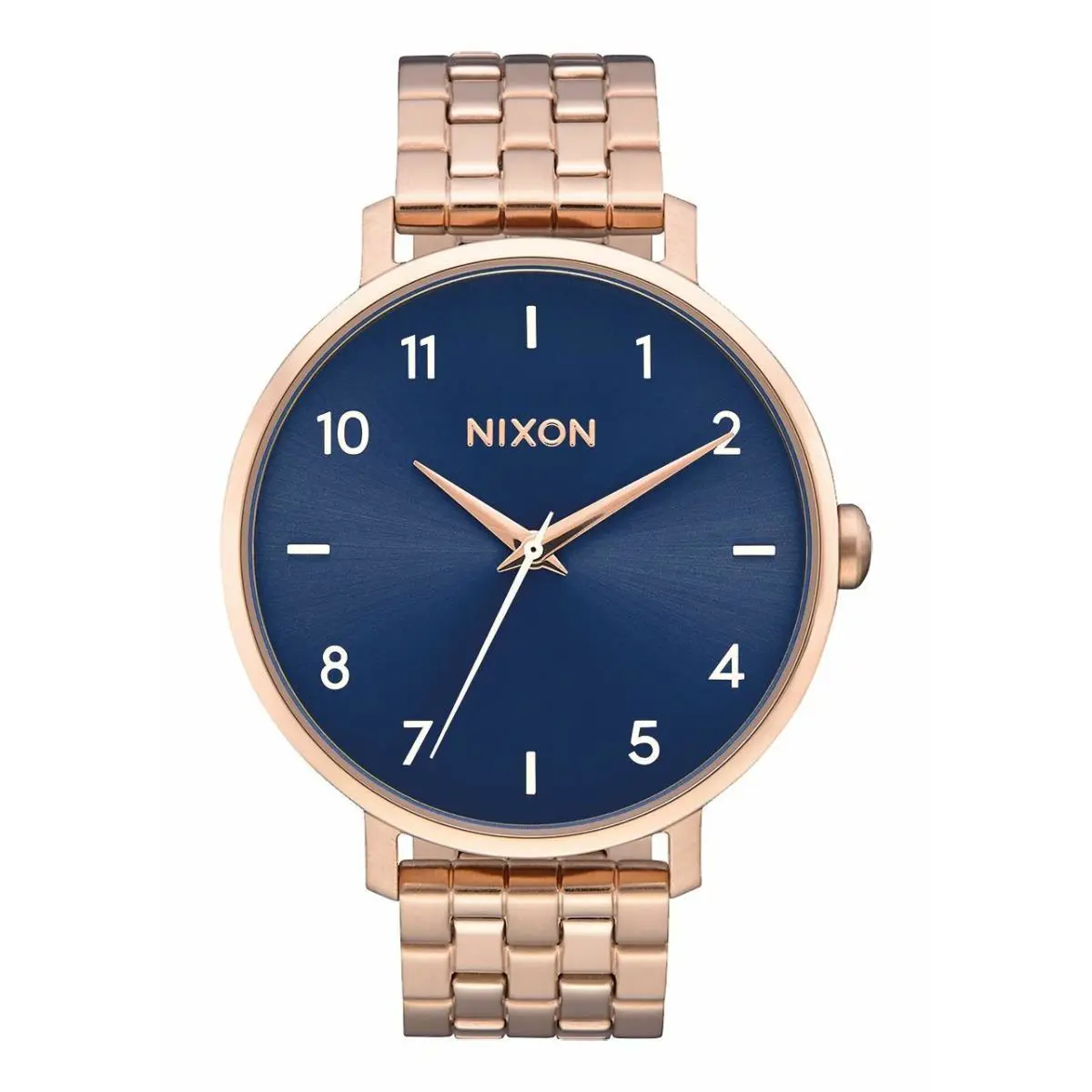 Nixon Arrow Watch Rose Gold / Steel Blue