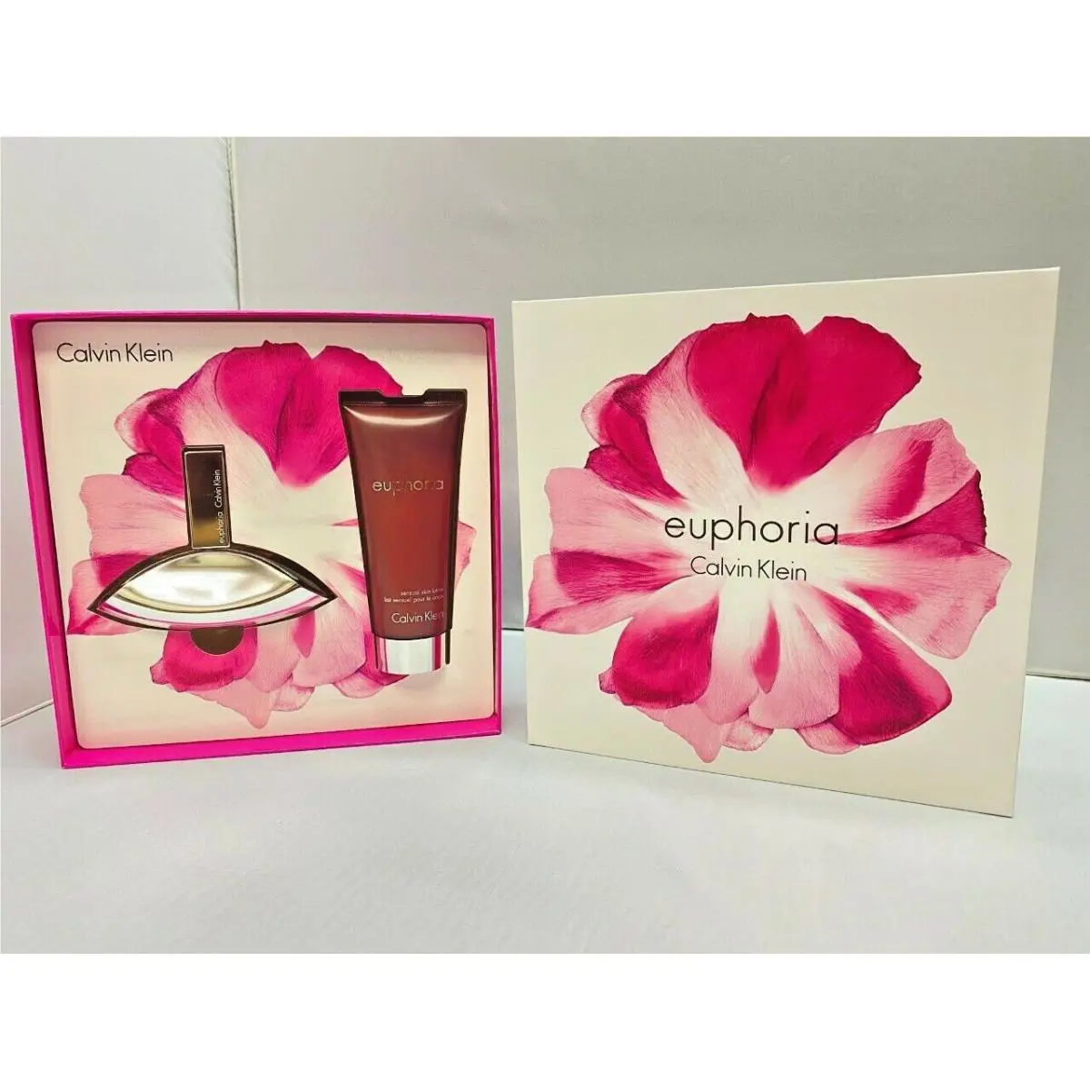 Euphoria by Calvin Klein 2pc Set 1.7 oz / 50mL Edp Spray + Body Lotion For Women