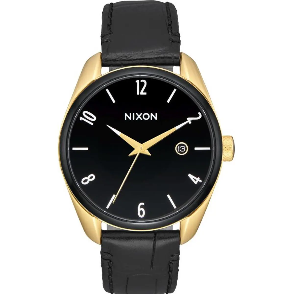 Nixon Women`s Bullet Black Dial Watch - A473-2226