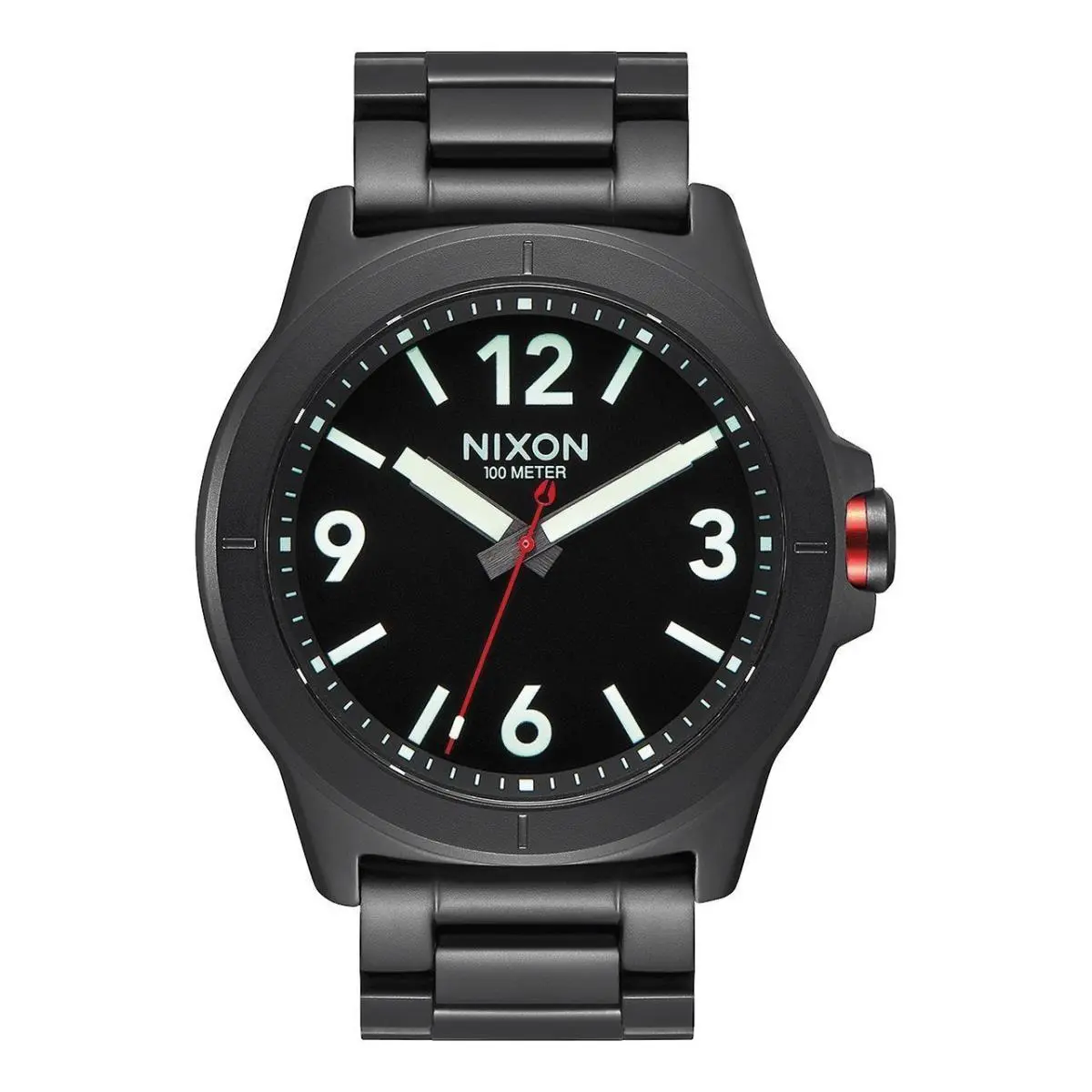 Nixon Cardiff Men`s 44 MM Stainless Steel Watch A952001-00