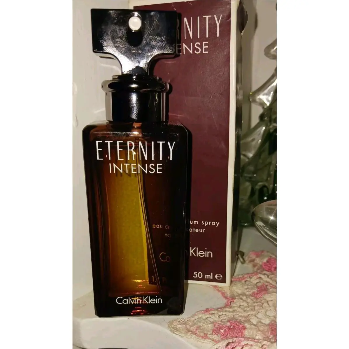 Calvin Klein Eternity Intense Eau De Parfum Spray 1.7 Fl oz Mib So Romantic