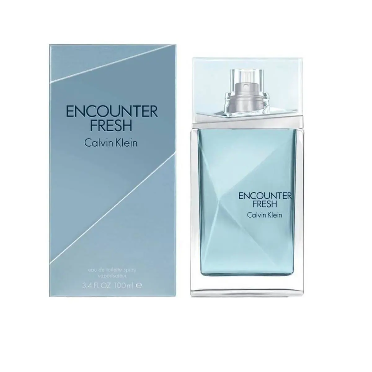 Men Calvin Klein Encounter Fresh Edt Spray 3.4oz 100ml / /