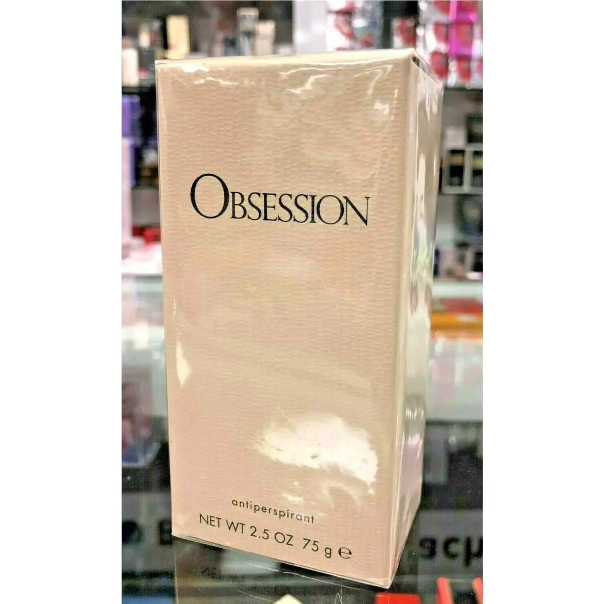 Calvin Klein Obsession Antiperspirant Net WT 2.5 Oz/ 75g Company