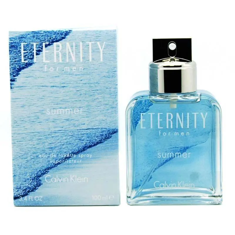 Eternity Summer 2010 by Calvin Klein 3.4 fl.oz-100 ml Eau De Toilette Spray Men