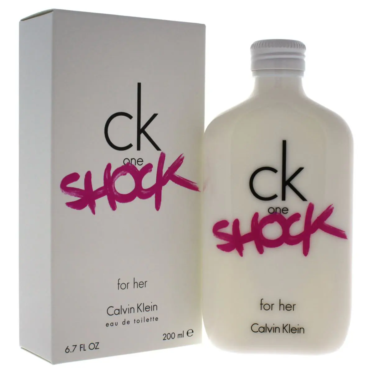 3 Pack CK One Shock For Her by Calvin Klein For Women - 6.7 oz Edt Spray
