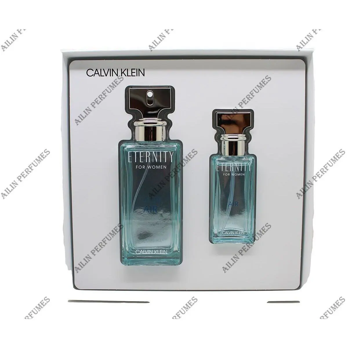 Eternity Air by Calvin Klein Gift Set 3.4 oz + 1.0 oz Eau de Parfum Spray Women
