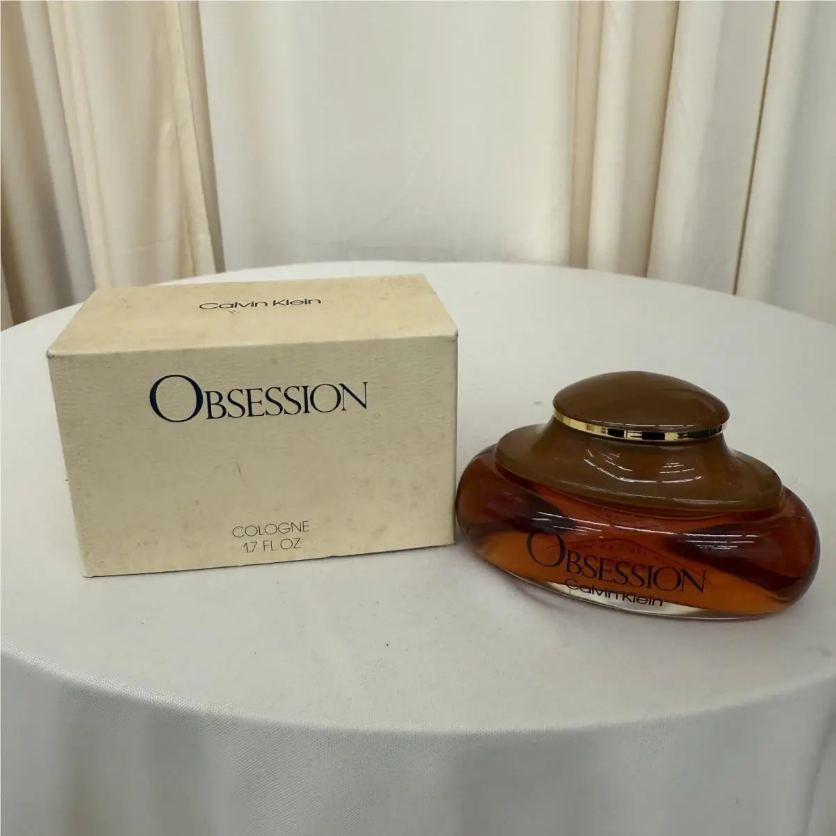 Obsession BY Calvin Klein 50ML Cologne Vintage Splash