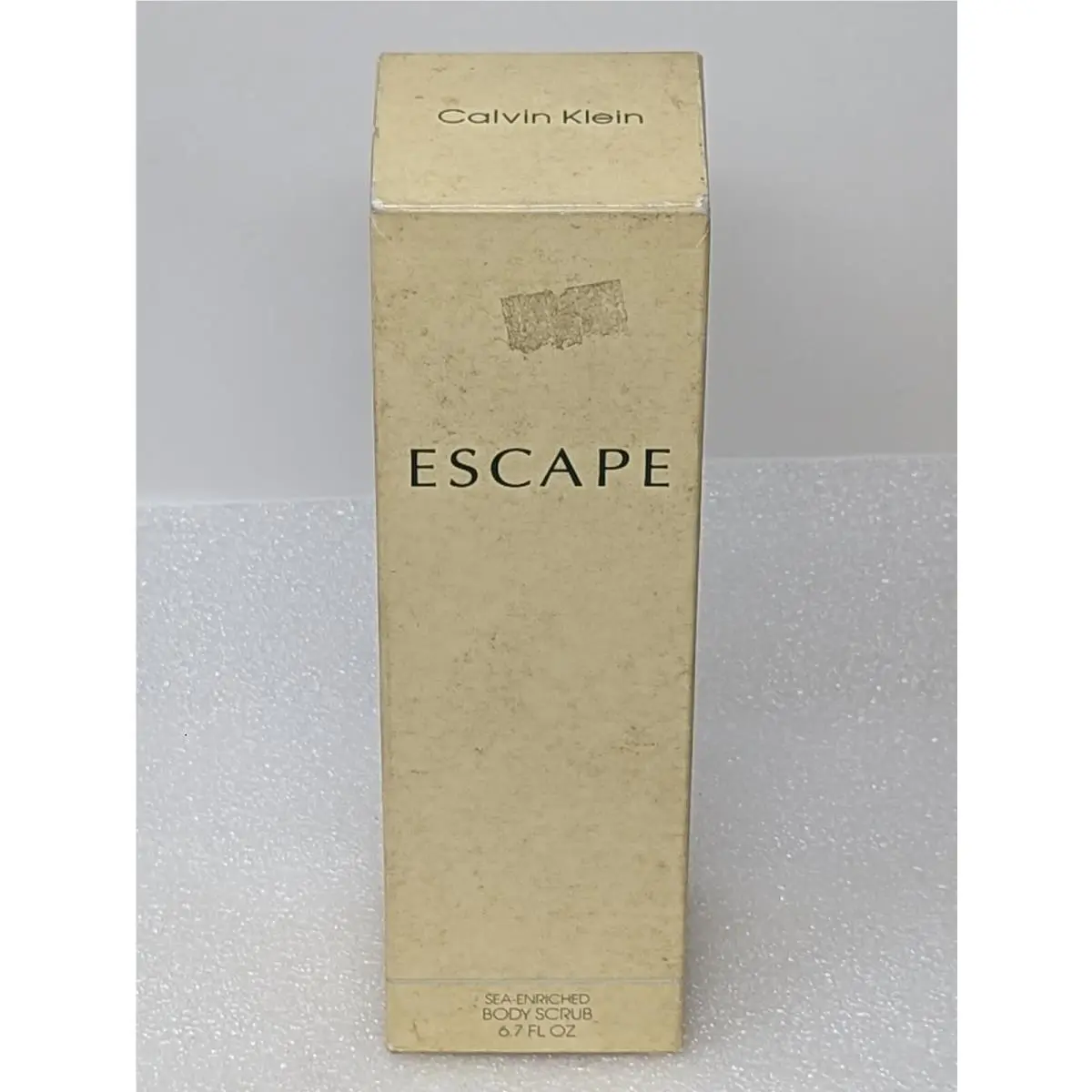 Calvin Klein Escape Sea-enriched Body Scrub 6.7 oz Rare Vintage