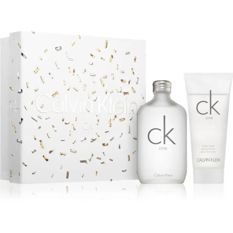 Calvin Klein CK One 2-Piece Gift Set 100ml Edt + Shower Gel Fresh Unisex Scent
