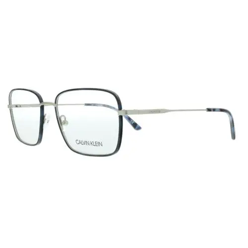 Calvin Klein CK20114 456 Navy Tortoise Modified Rectangle Eyeglasses