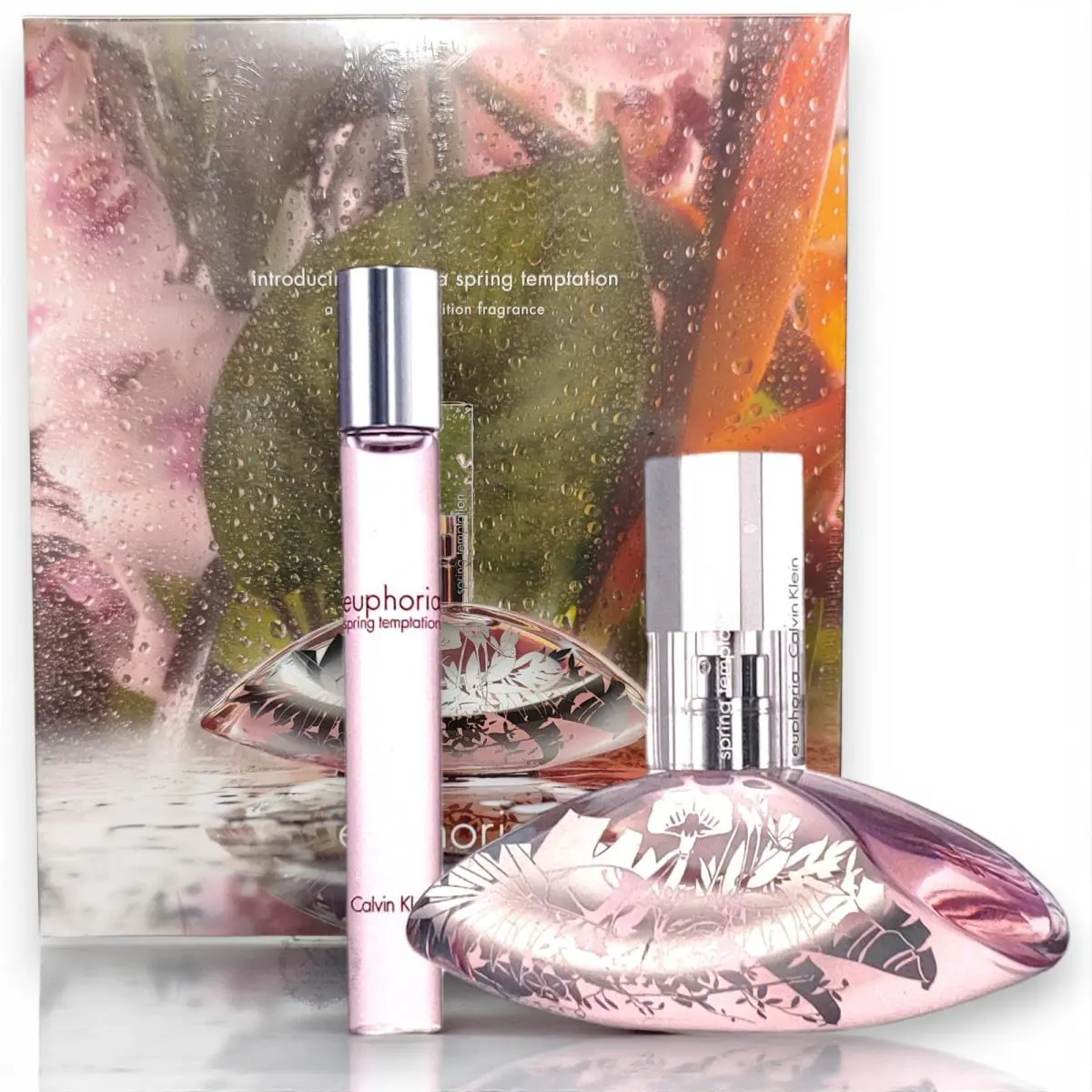 Euphoria Spring Temptation Calvin Klein Eau de Parfum 2 Pcs. Set Rare Vintage