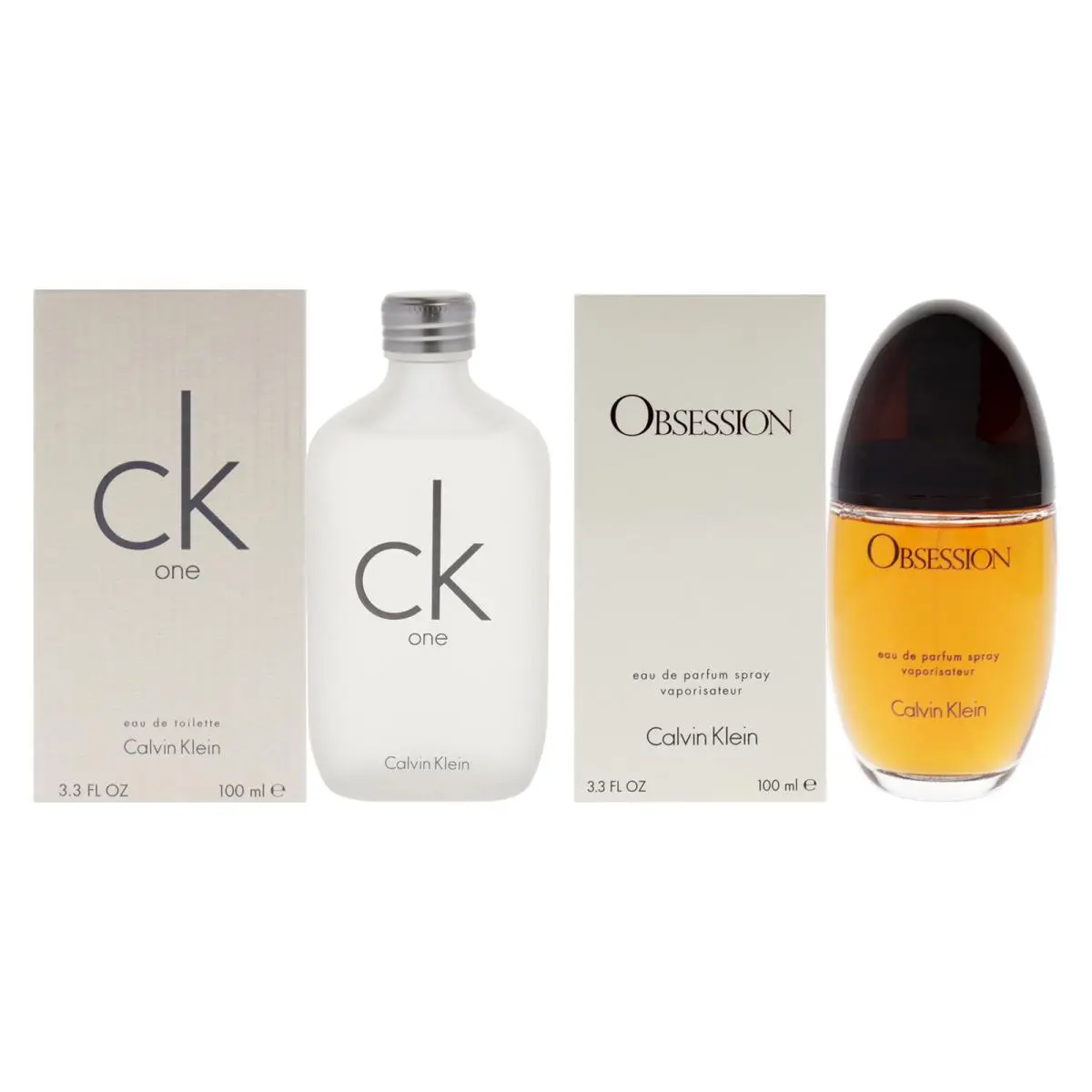 CK One Obsession Kit by Calvin Klein For Women - 2 Pc Kit