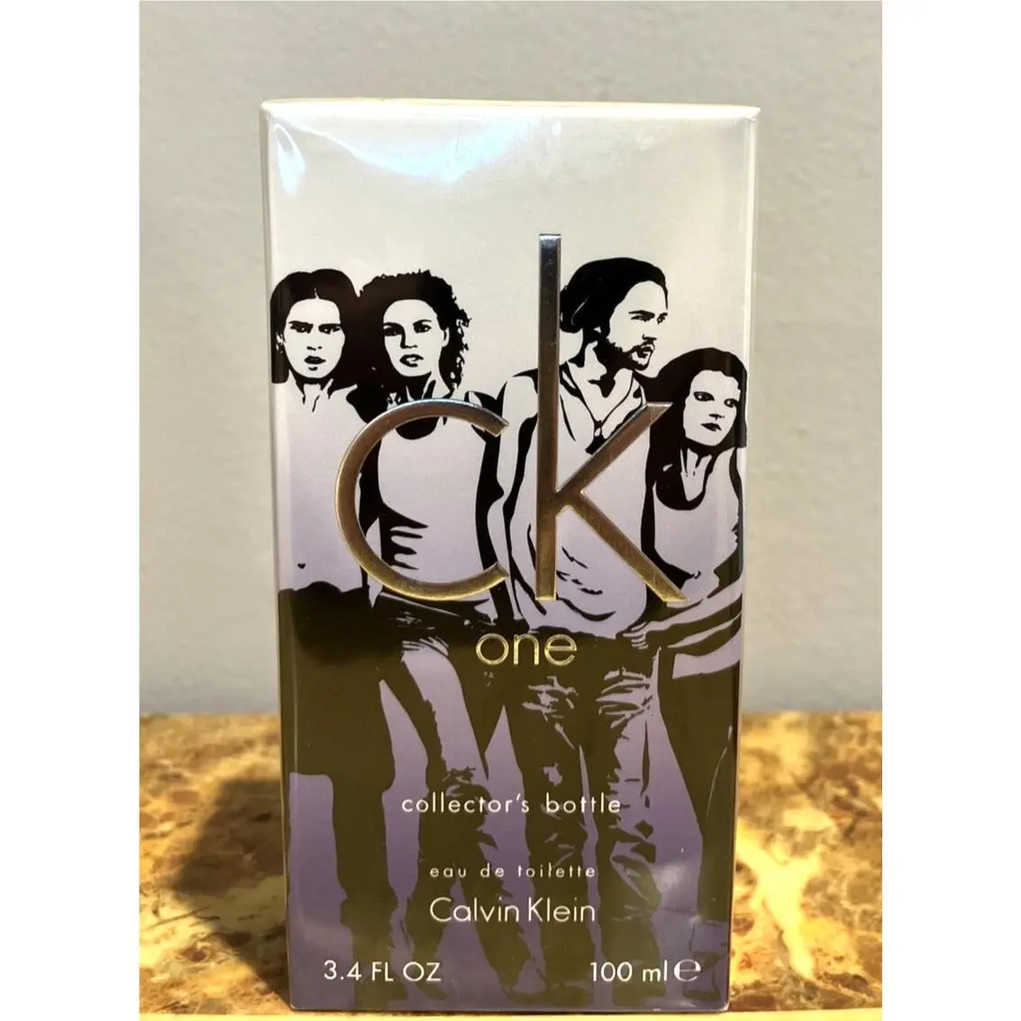 CK One Collector`s Bottle by Calvin Klein 3.4 oz / 100ml Edt Spray Unisex