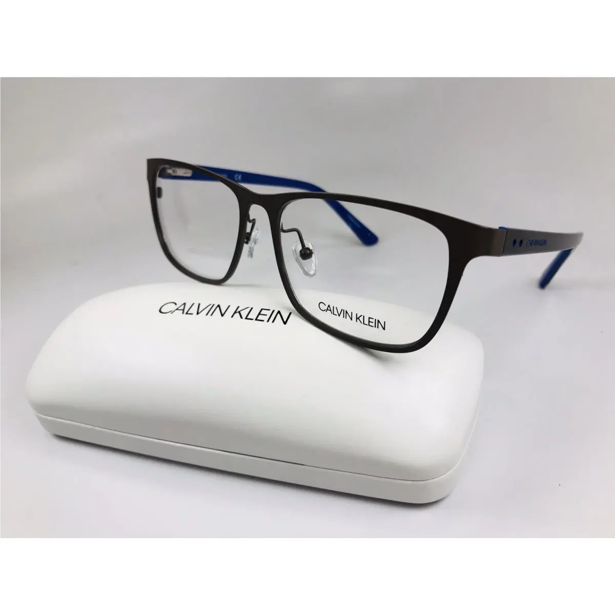 Calvin Klein CK19302 201 Dark Brown Eyeglasses 54mm with Case