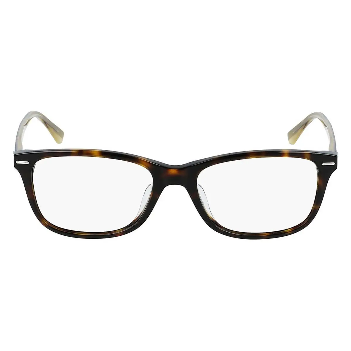 CK20551A Eyeglasses Dark Tortoise Eyeglasses 53 by Calvin Klein