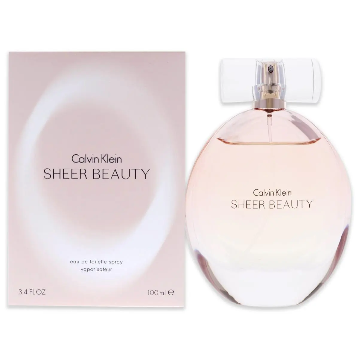 3 Pack Sheer Beauty by Calvin Klein For Women - 3.4 oz Edt Spray
