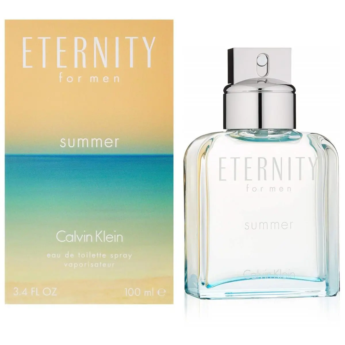 Men Calvin Klein CK Eternity Men Summer 2015 3.4 OZ Edt