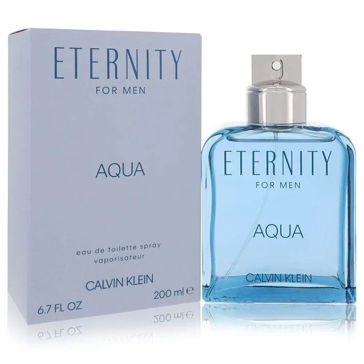 Eternity Aqua By Calvin Klein Eau De Toilette Spray 6.7 oz