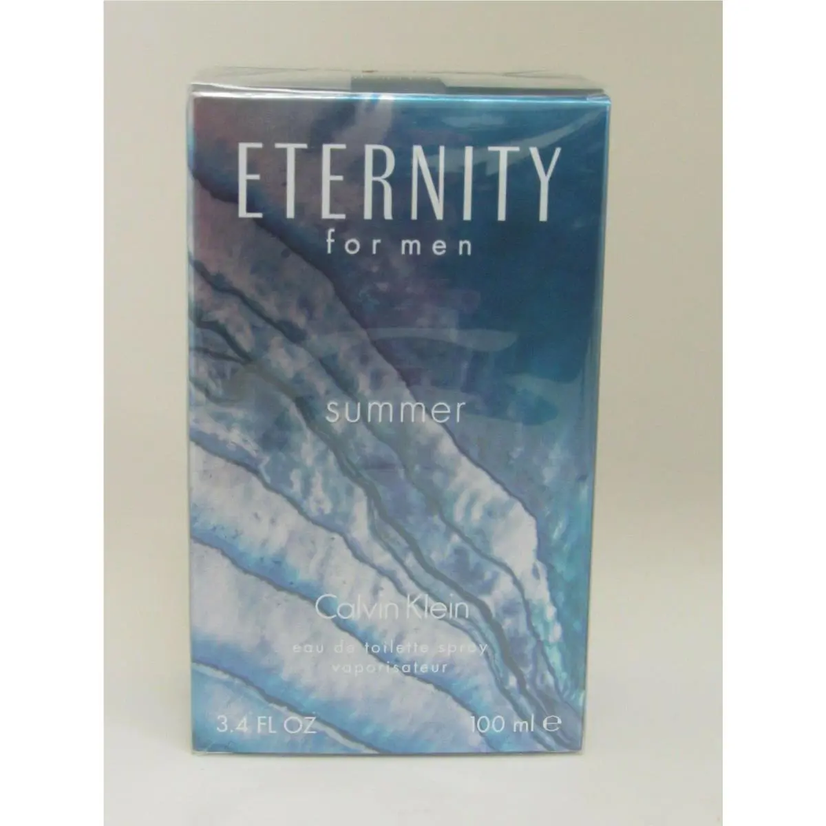 Calvin Klein Eternity Summer 2013 Men`s 3.4 oz/100 ml Edt Spray Sealed