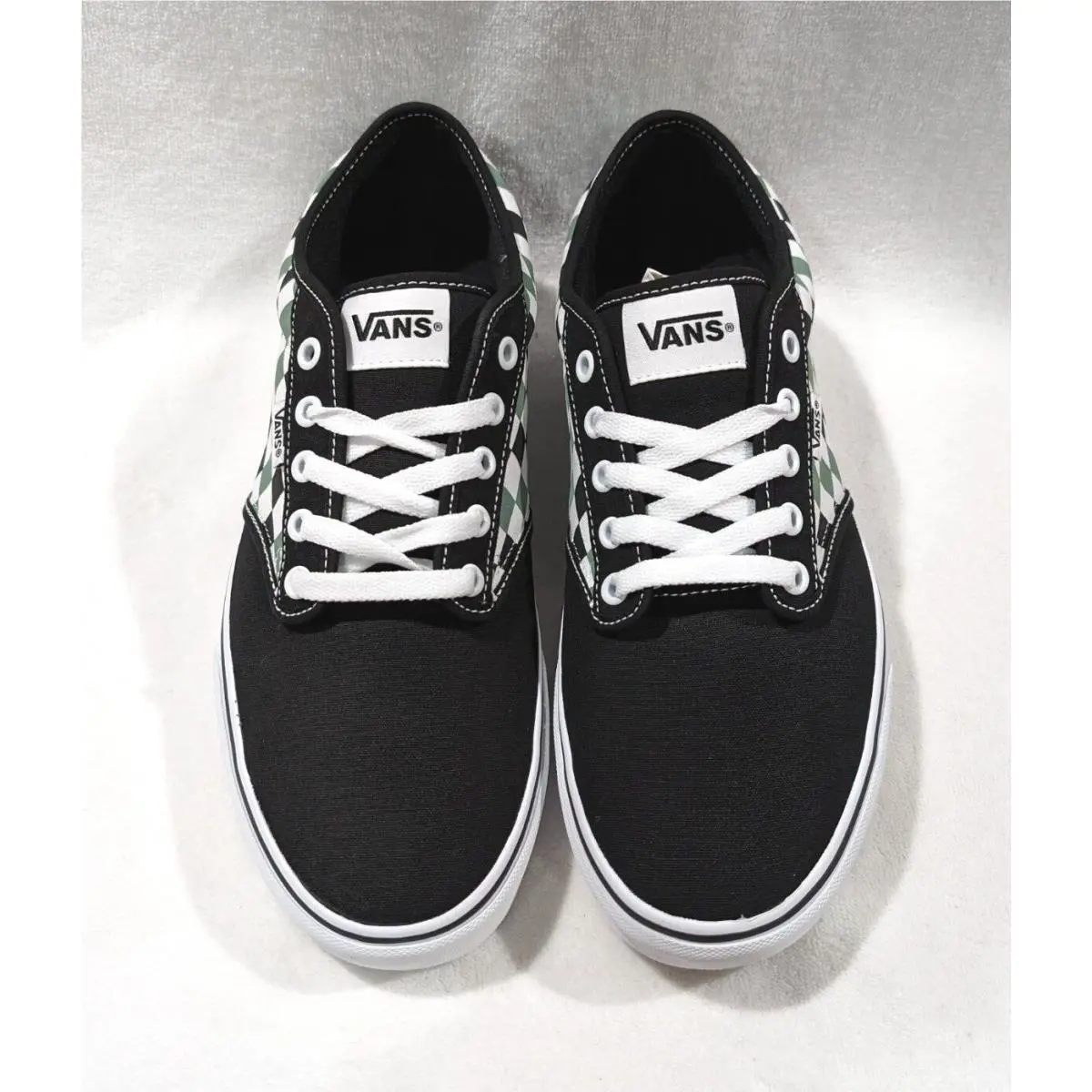 Vans shoes - Vans Atwood - Atwood - Black/Green/White 2