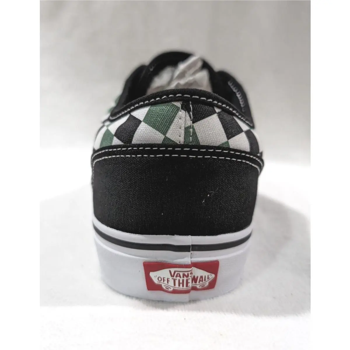 Vans shoes - Vans Atwood - Atwood - Black/Green/White 4