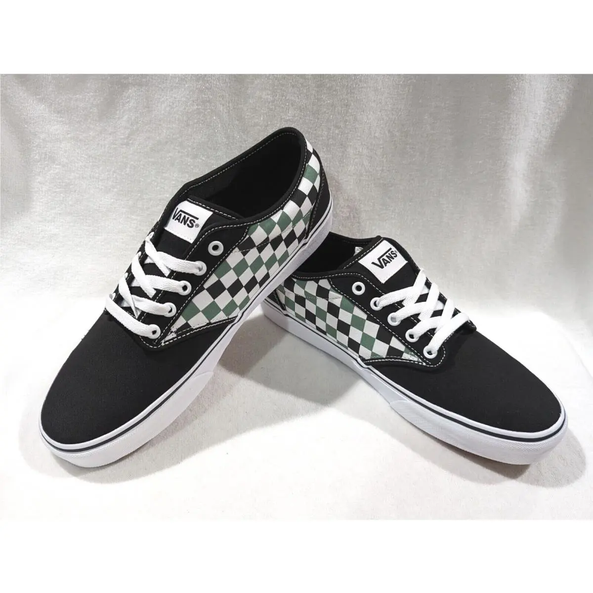Vans shoes - Vans Atwood - Atwood - Black/Green/White 7