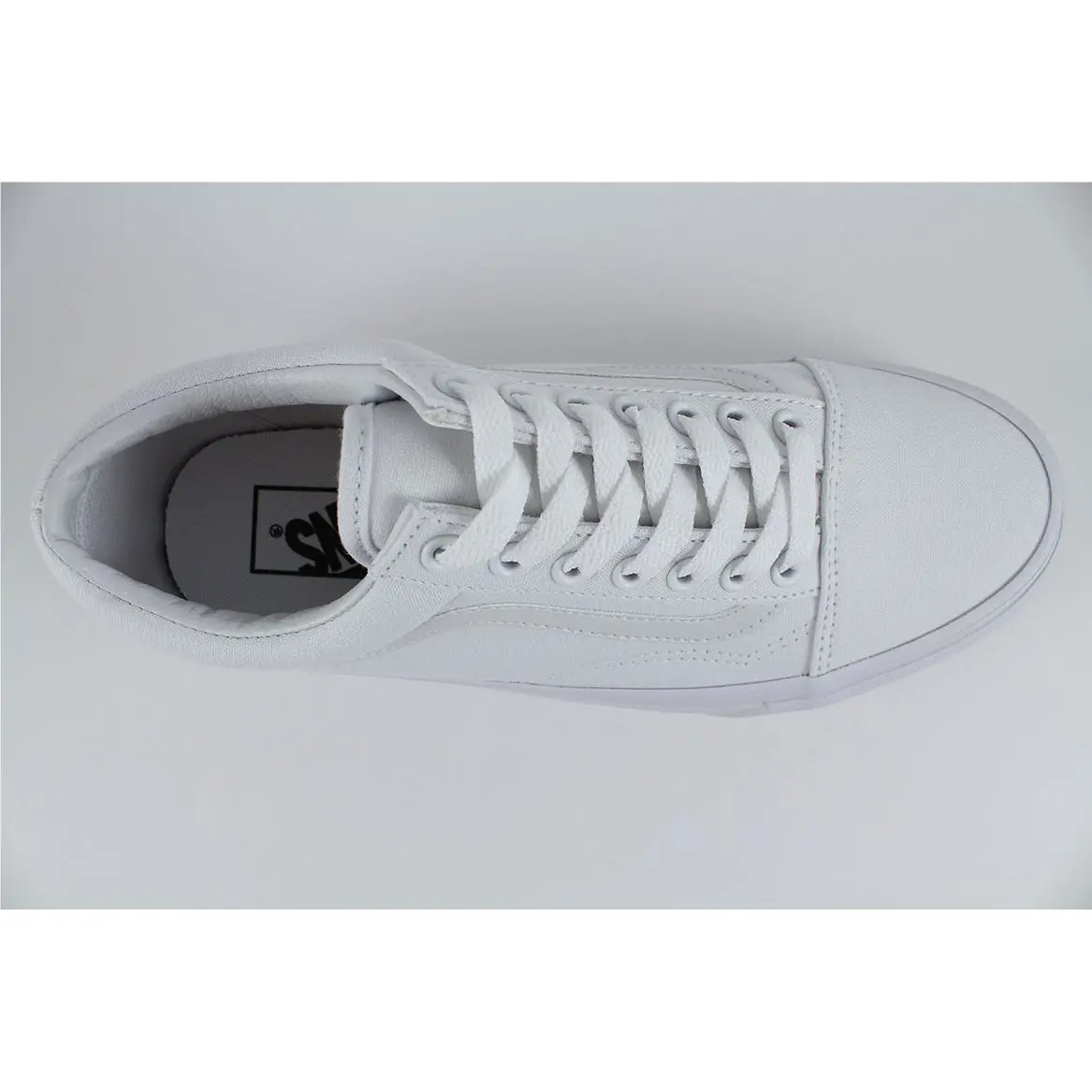 Vans shoes - Old Skool - Old Skool - White, Full way: True White (Triple White Mono) 4