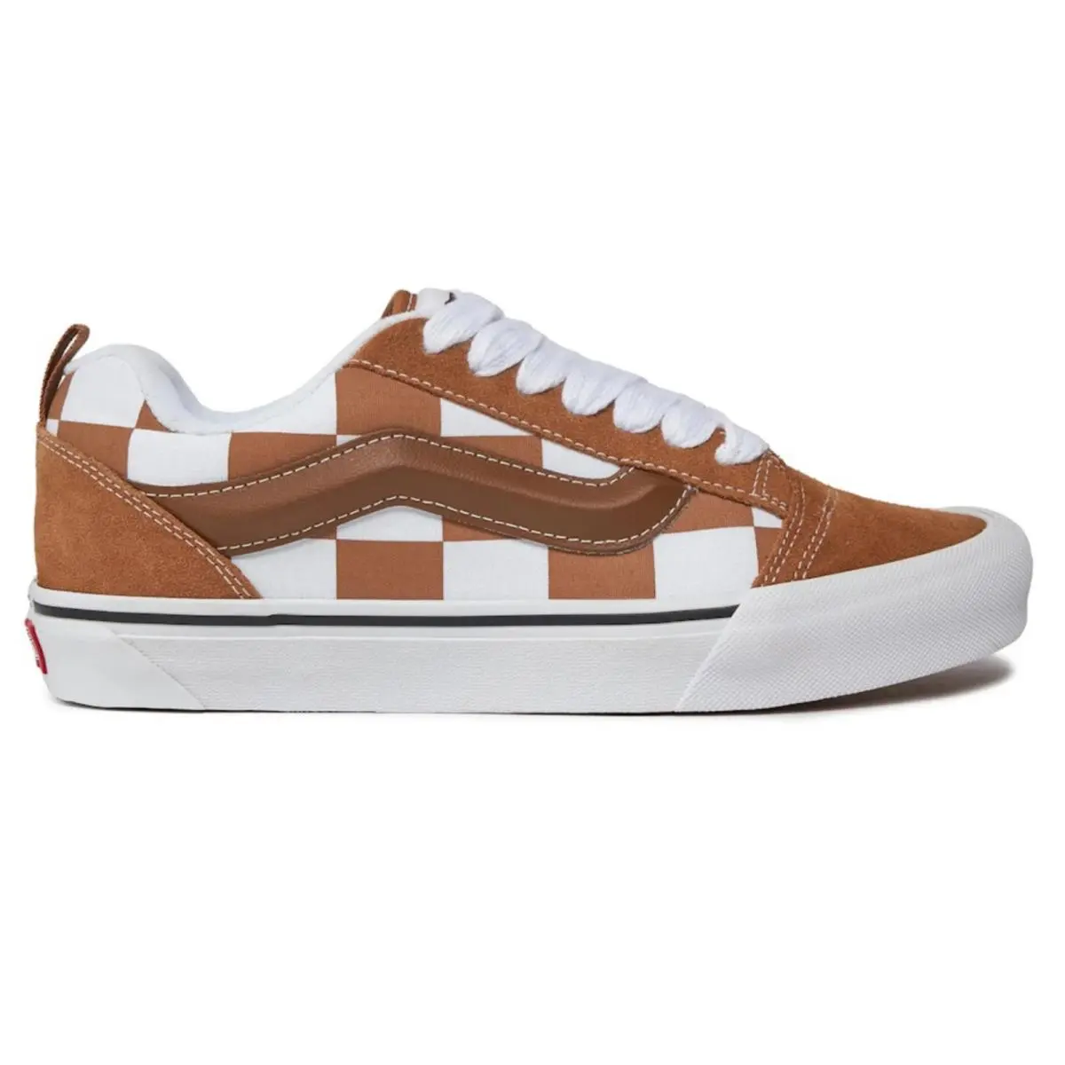 Knu Skool OG 2023 Men`s Sneakers Mega Check Brown VN000CRPBRO by Vans