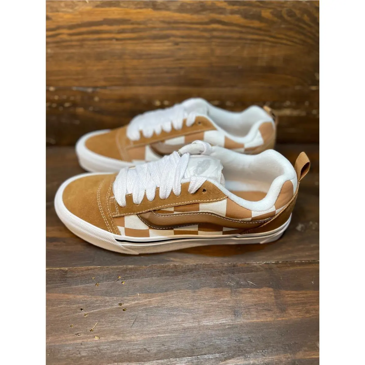 Vans shoes - VANS Knu Skool - Knu Skool - VN000CRPBRO - Brown 0