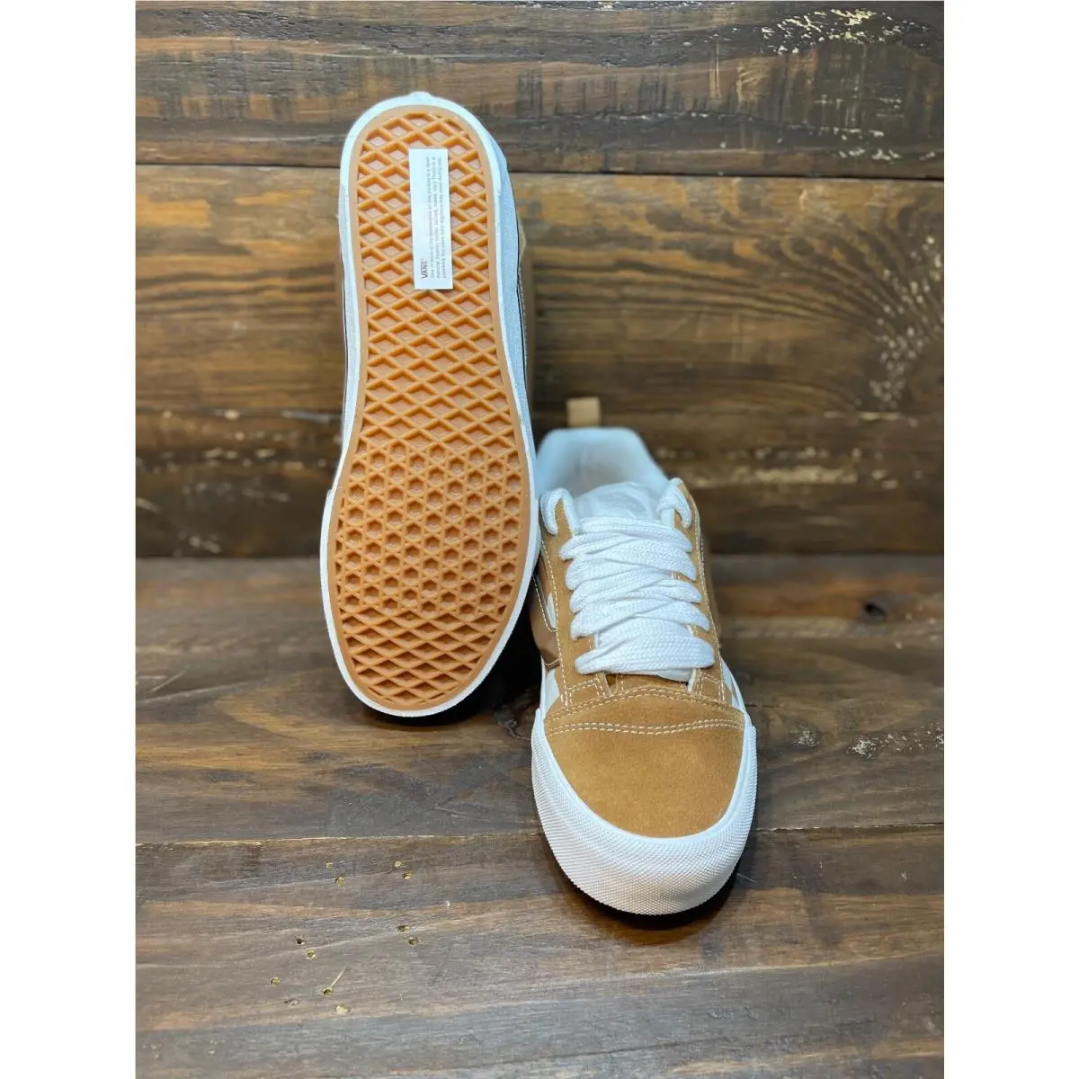 Vans shoes - VANS Knu Skool - Knu Skool - VN000CRPBRO - Brown 19