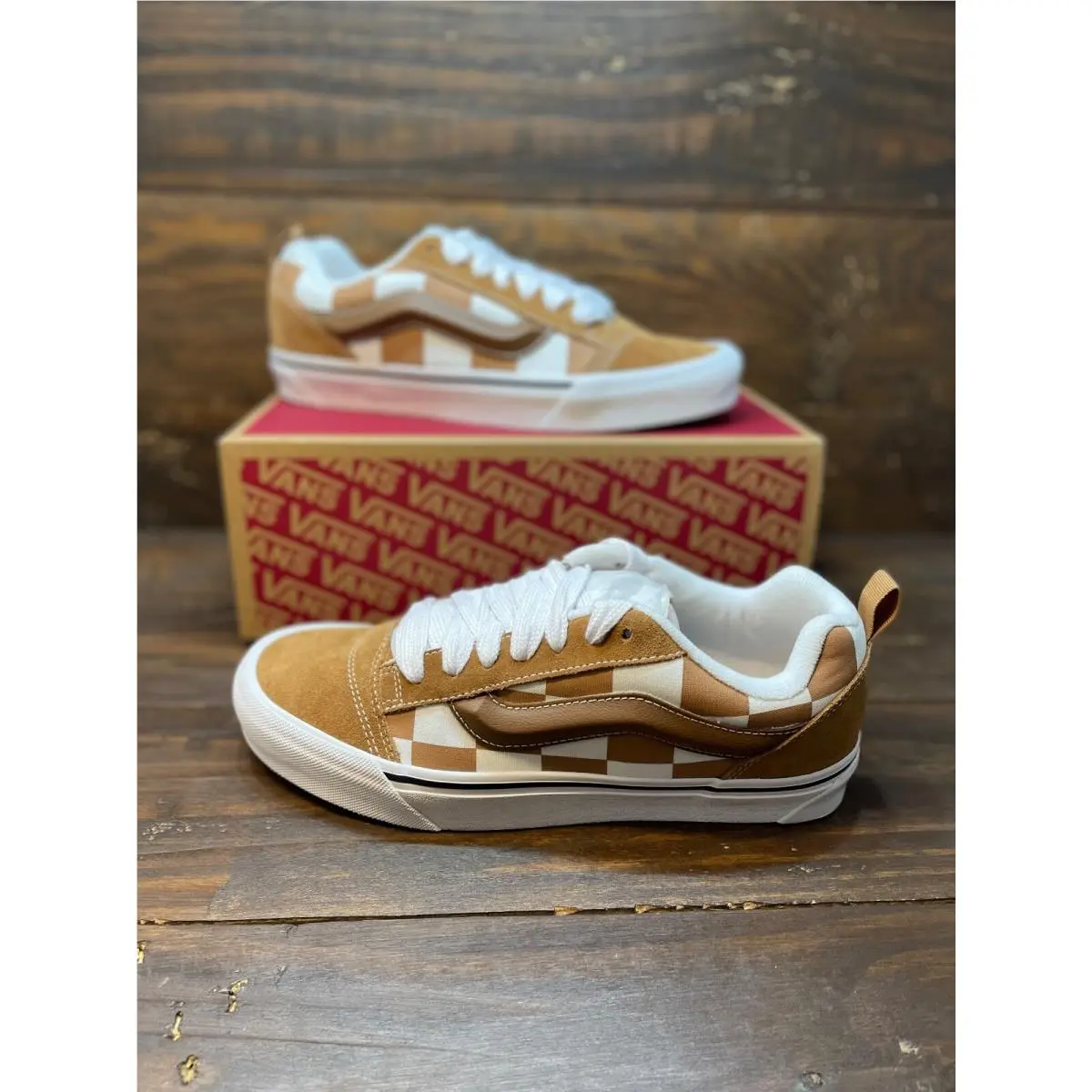 Vans shoes - VANS Knu Skool - Knu Skool - VN000CRPBRO - Brown 22