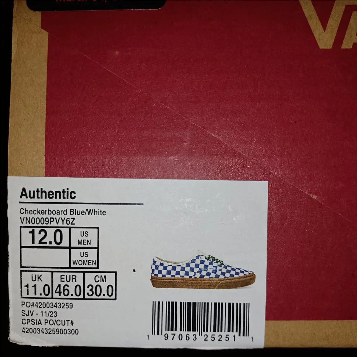 Vans shoes - Gum - Gum - VN0009PVY6Z - Blue 5