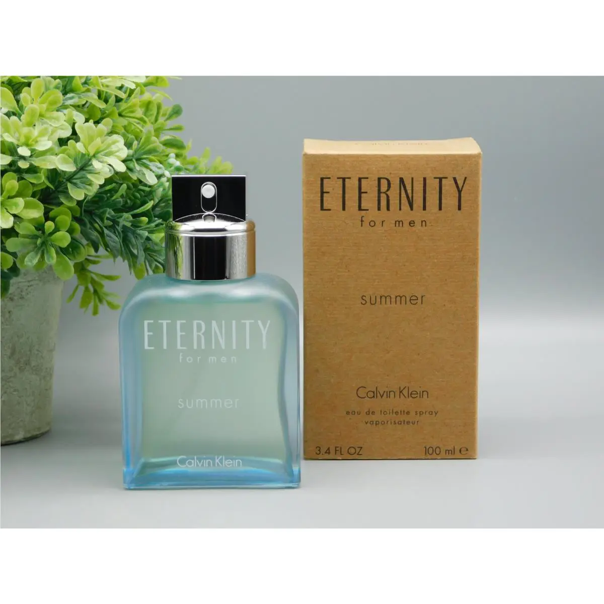 Eternity Summer 2016 For Men by Calvin Klein Eau de Toilette Spray 3.4 oz