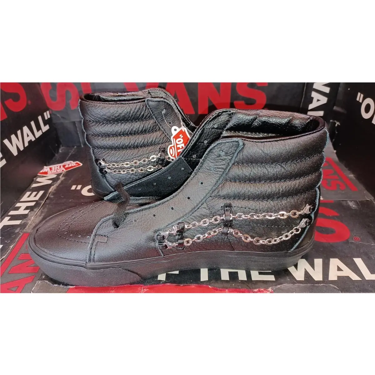 Vans shoes - Vans Sk8-Hi - VNOA3TKN2UX - Black 8