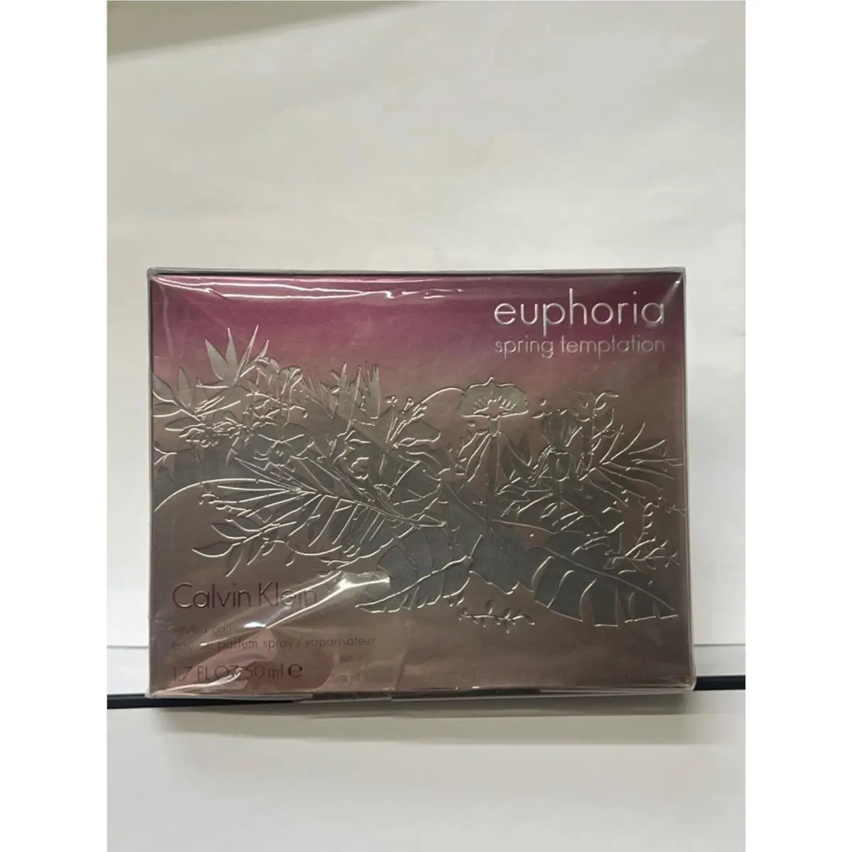 Euphoria Spring Temptation by Calvin Klein For Women 1.7oz Edp Spray Box