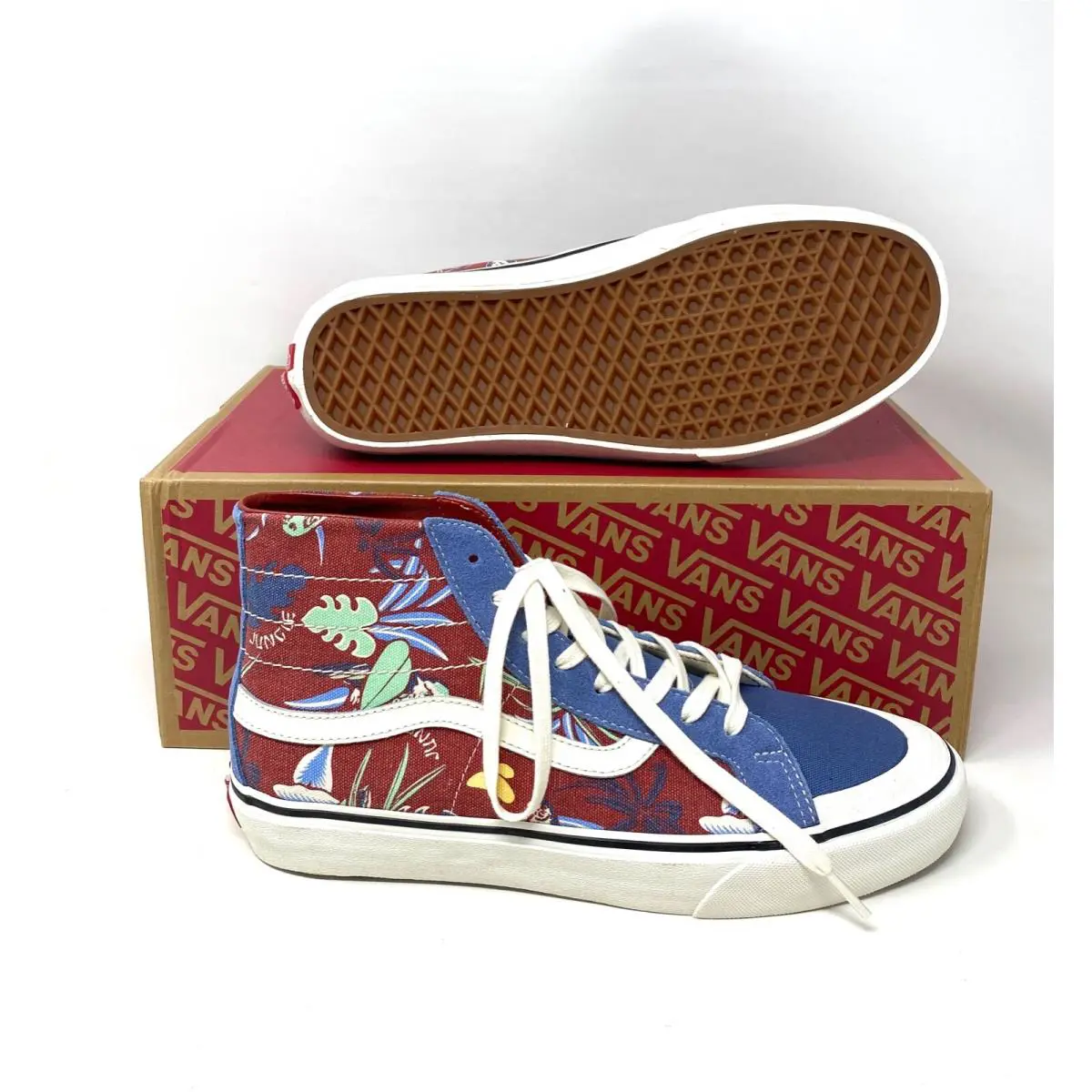Vans shoes - VANS Sk8-Hi - VN0A4BX2B6R - Blue 1
