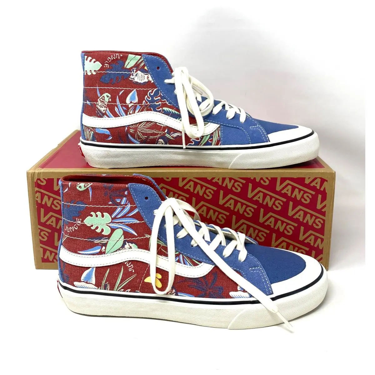 Vans shoes - VANS Sk8-Hi - VN0A4BX2B6R - Blue 6