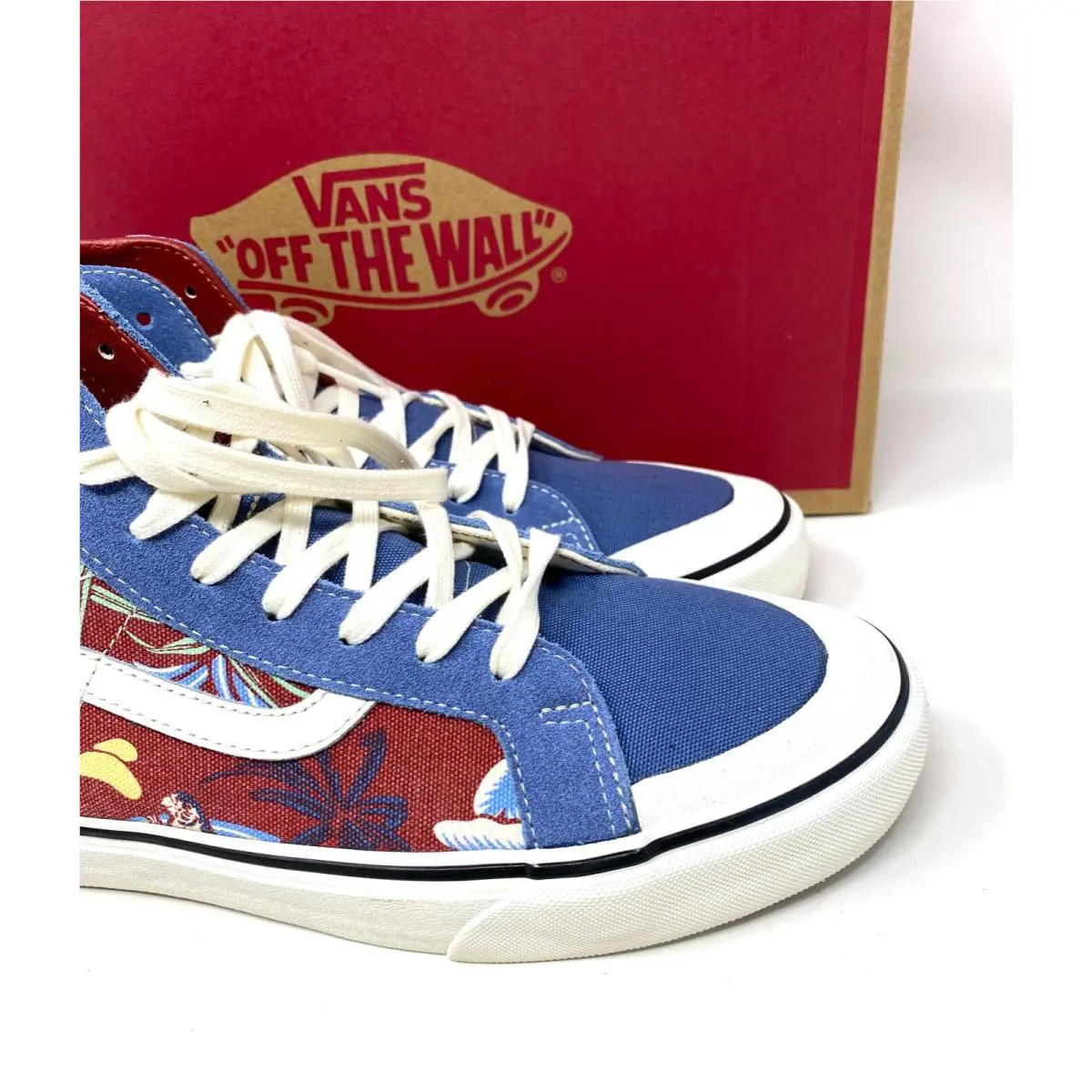 Vans shoes - VANS Sk8-Hi - VN0A4BX2B6R - Blue 0