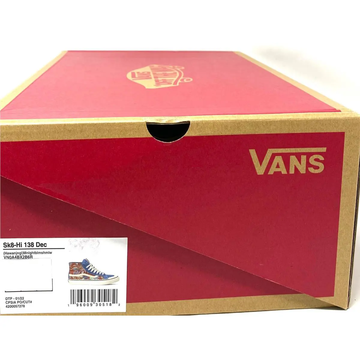 Vans shoes - VANS Sk8-Hi - VN0A4BX2B6R - Blue 7