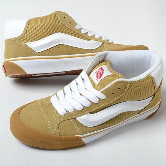 Vans shoes - VANS Knu Skool - Knu Skool - VN000CQ95SM - Brown 10