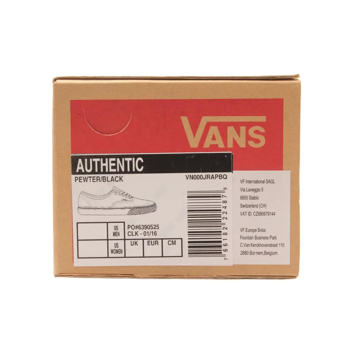 Vans shoes - VN0JRAPBQ - VN0JRAPBQ - Pewter/Black 5