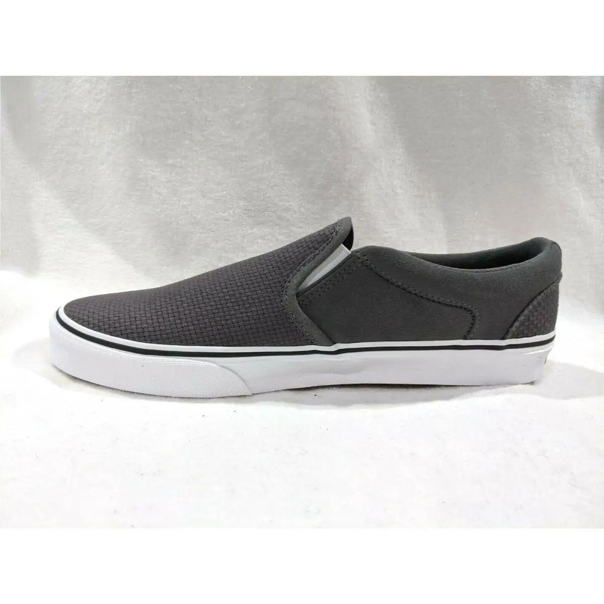 Vans shoes - Vans Asher - Asher - VN000SEQSYU - Pewter/White 4
